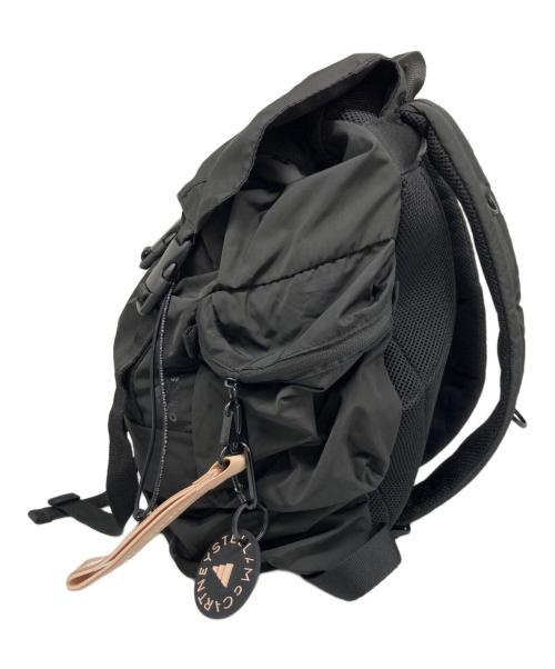 adidas（アディダス）adidas (アディダス) STELLA McCARTNEY (ステラマッカートニー) バックパック ブラックの古着・服飾アイテム