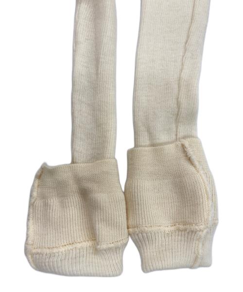 AURALEE（オーラリー）AURALEE (オーラリー) WOOL SOFT RIB CARDIGAN アイボリー サイズ:1の古着・服飾アイテム