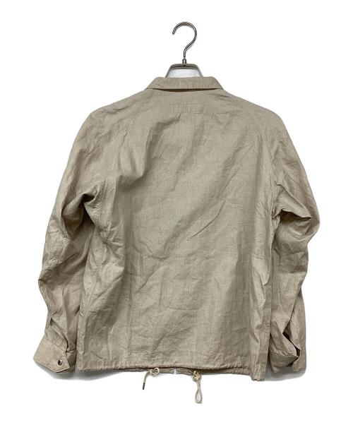 HAVERSACK（ハバーサック）HAVERSACK (ハバーサック) ジップアップジャケット ベージュ サイズ:Mの古着・服飾アイテム