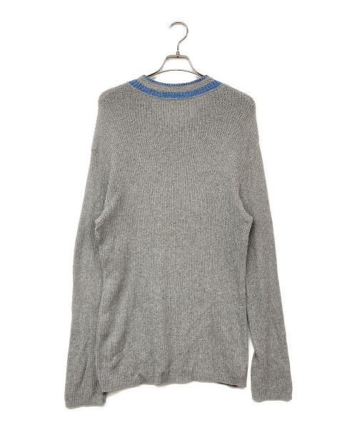 45R（フォーティファイブ・アール）45R (フォーティファイブ・アール) ローゲージチルデンニット グレー サイズ:4の古着・服飾アイテム