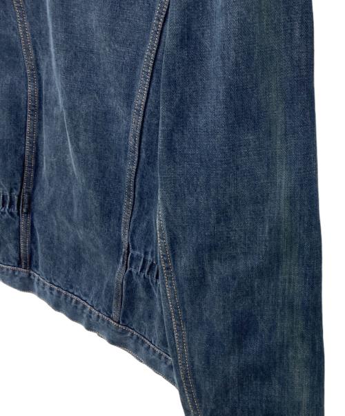 45R（フォーティファイブ・アール）45R (フォーティファイブ・アール) ライ麦デニムのデニムジャケット ブルー サイズ:記載なしの古着・服飾アイテム