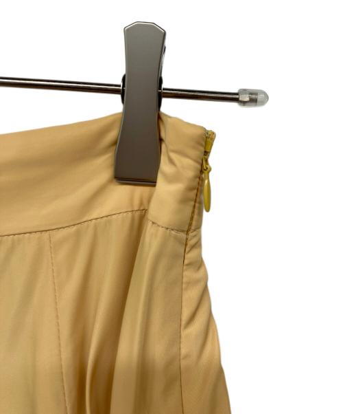 eimy istoire（エイミーイストワール）eimy istoire (エイミーイストワール) メモリータフタフレアスカート イエロー サイズ:Mの古着・服飾アイテム