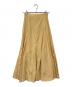 eimy istoire（エイミーイストワール）の古着「メモリータフタフレアスカート」｜イエロー