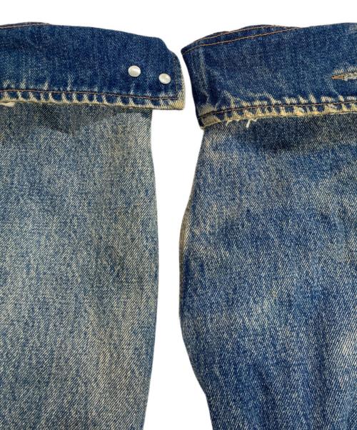 POLO RALPH LAUREN（ポロ・ラルフローレン）POLO RALPH LAUREN (ポロ・ラルフローレン) ブランケットデニムジャケット ブルー サイズ:Mの古着・服飾アイテム