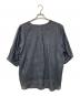 INDIVI (インディヴィ) リネン半袖ブラウス グレー サイズ:38：5000円