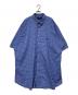 RALPH LAUREN（ラルフローレン）の古着「スーパーワイドS/SチェックBDシャツ」｜ブルー