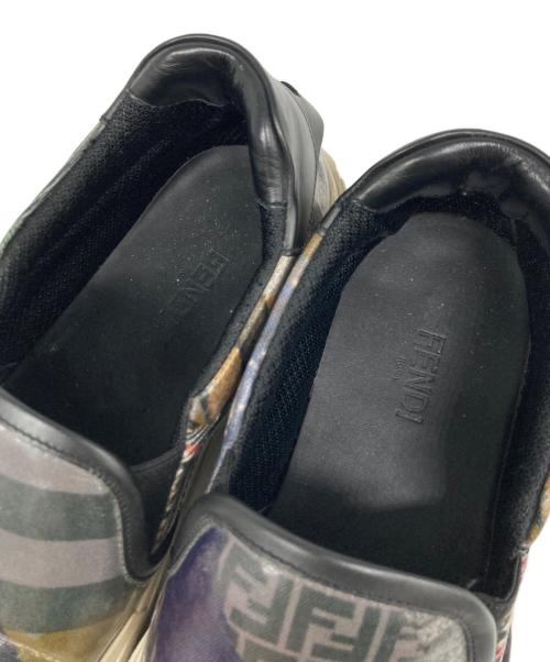 FENDI（フェンディ）FENDI (フェンディ) スリッポン マルチカラー サイズ:7Eの古着・服飾アイテム