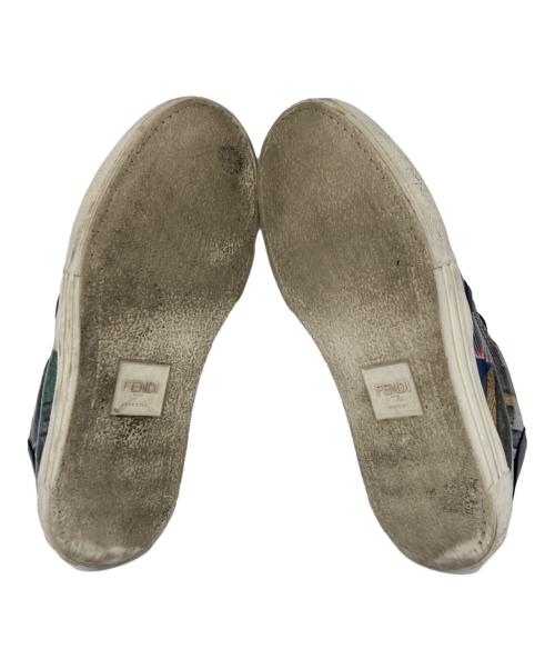 FENDI（フェンディ）FENDI (フェンディ) スリッポン マルチカラー サイズ:7Eの古着・服飾アイテム