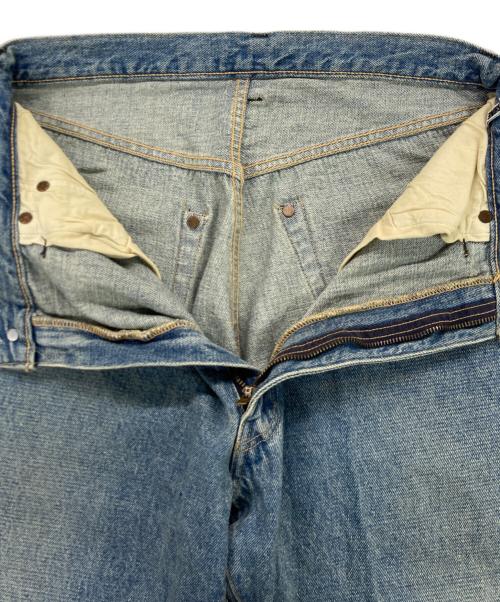 KAPTAIN SUNSHINE（キャプテンサンシャイン）KAPTAIN SUNSHINE (キャプテンサンシャイン) 5P ZIPPER FRONT DENIM PANTS ブルー サイズ:30の古着・服飾アイテム