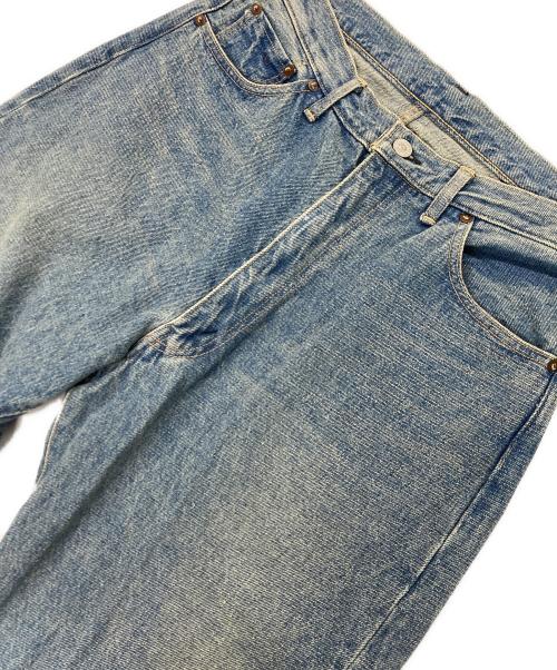 KAPTAIN SUNSHINE（キャプテンサンシャイン）KAPTAIN SUNSHINE (キャプテンサンシャイン) 5P ZIPPER FRONT DENIM PANTS ブルー サイズ:30の古着・服飾アイテム