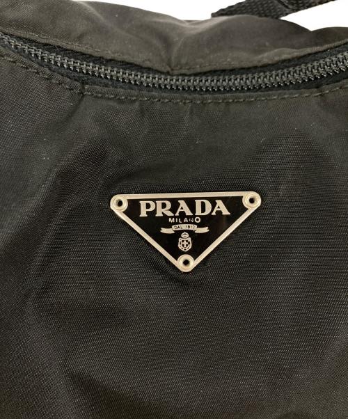 PRADA（プラダ）PRADA (プラダ) ナイロンワンショルダーバッグ ブラックの古着・服飾アイテム