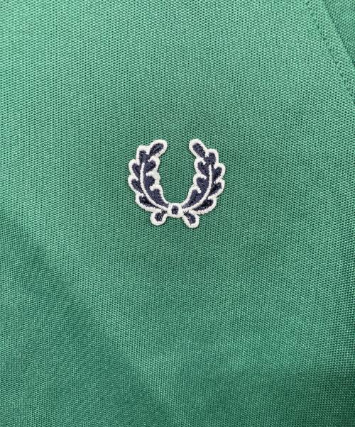 FRED PERRY（フレッドペリー）FRED PERRY (フレッドペリー) TAPE TRACK JACKET グリーン サイズ:XSの古着・服飾アイテム