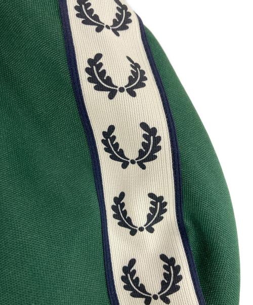 FRED PERRY（フレッドペリー）FRED PERRY (フレッドペリー) TAPE TRACK JACKET グリーン サイズ:XSの古着・服飾アイテム
