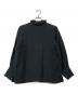 asabito (アサビト) スタンドカラーフリルエリブラウス ブラック サイズ:FREE：5000円