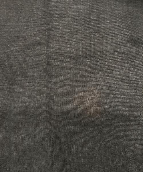 asabito（アサビト）asabito (アサビト) リネンフリルシャツ グレー サイズ:ＦＲＥＥの古着・服飾アイテム