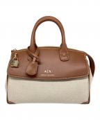 ARMANI EXCHANGEアルマーニ エクスチェンジ）の古着「2WAYバッグ」｜ブラウン