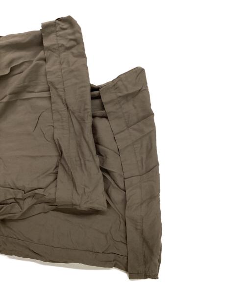 mizuiro-ind（ミズイロインド）mizuiro-ind (ミズイロインド) レーヨンワイドイージーパンツ グレー サイズ:2の古着・服飾アイテム