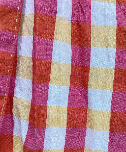 TADO（タド）TADO (タド) DASYA APRON レッド サイズ:記載なしの古着・服飾アイテム