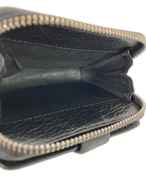 Maison Margiela（メゾンマルジェラ）Maison Margiela (メゾンマルジェラ) ジップアラウンド二つ折りミニウォレット ブラック サイズ:UNIの古着・服飾アイテム