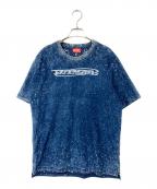 DIESELディーゼル）の古着「T-just-Slits-N15加工TEE」｜インディゴ