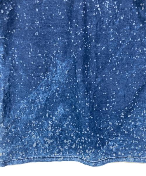 DIESEL（ディーゼル）DIESEL (ディーゼル) T-just-Slits-N15加工TEE インディゴ サイズ:Mの古着・服飾アイテム