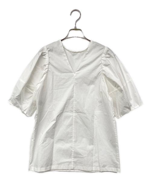CELERI（セルリ）CELERI (セルリ) PUFF sleeve ブラウス ホワイト サイズ:Fの古着・服飾アイテム