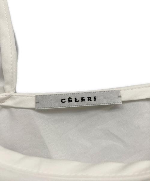 CELERI（セルリ）CELERI (セルリ) PUFF sleeve ブラウス ホワイト サイズ:Fの古着・服飾アイテム