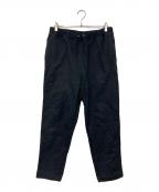 STEVEN ALANスティーブンアラン）の古着「URAKE SWEAT TAPERED PANTS」｜ブラック