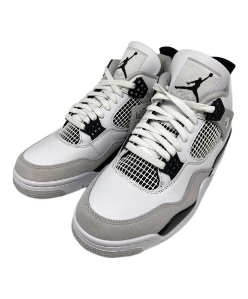 NIKE（ナイキ）NIKE (ナイキ) AIR JORDAN4 RETRO/ナイキ エアジョーダン 4 レトロ ホワイト サイズ:27.5cmの古着・服飾アイテム