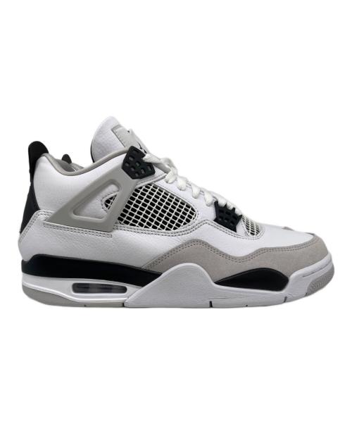 NIKE（ナイキ）NIKE (ナイキ) AIR JORDAN4 RETRO/ナイキ エアジョーダン 4 レトロ ホワイト サイズ:27.5cmの古着・服飾アイテム