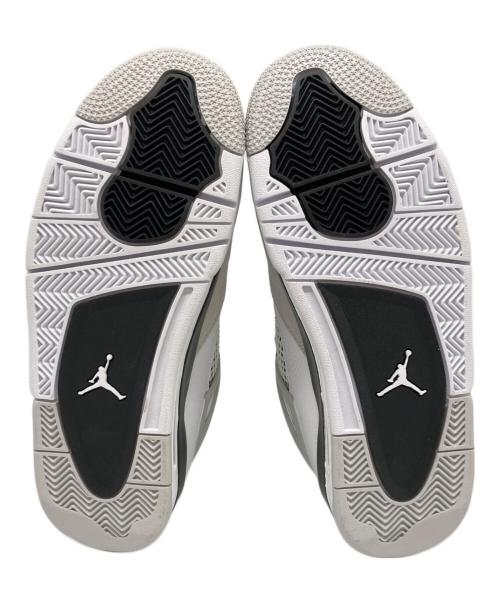 NIKE（ナイキ）NIKE (ナイキ) AIR JORDAN4 RETRO/ナイキ エアジョーダン 4 レトロ ホワイト サイズ:27.5cmの古着・服飾アイテム