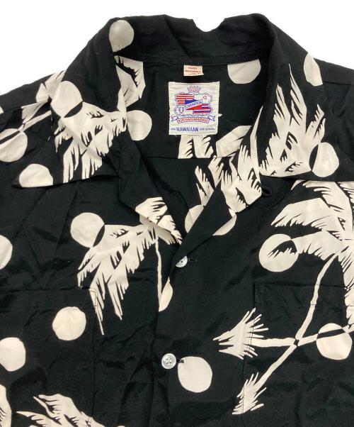 Duke Kahanamoku（デュークカハナモク）Duke Kahanamoku (デュークカハナモク) アロハシャツ ブラック サイズ:Mの古着・服飾アイテム