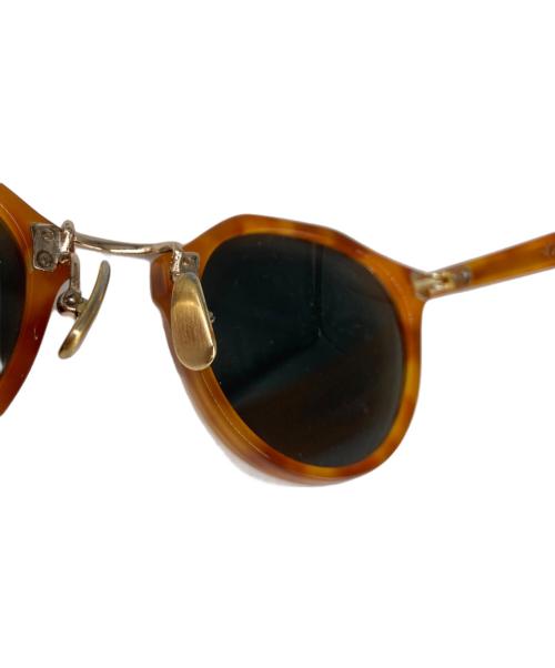 A.D.S.R.（エーディーエスアール）A.D.S.R. (エーディーエスアール) サングラス オレンジの古着・服飾アイテム