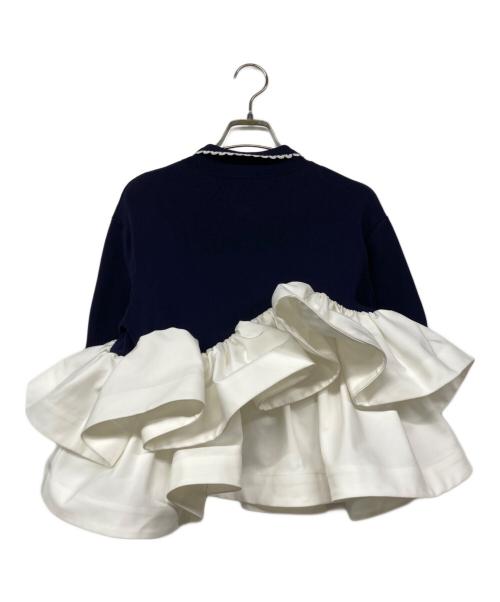 Bibiy.（ビビィ）Bibiy. (ビビィ) ROSIEPEPURAMUTOP ネイビー サイズ:Fの古着・服飾アイテム