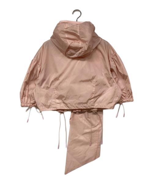 Simone Rocha（シモーネ ロシャ）Simone Rocha (シモーネ ロシャ) CROPPED PUFF SLEEVE JACKET ピンク サイズ:UK12の古着・服飾アイテム