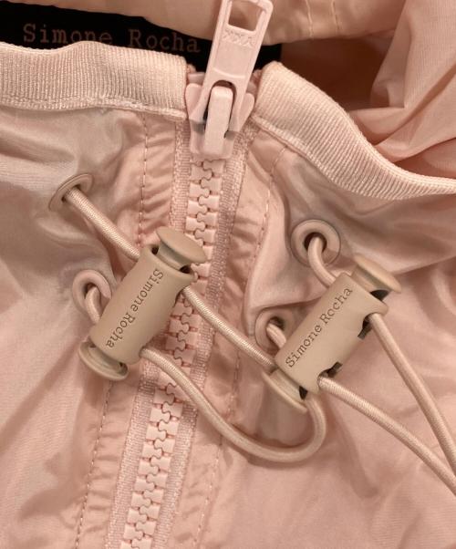 Simone Rocha（シモーネ ロシャ）Simone Rocha (シモーネ ロシャ) CROPPED PUFF SLEEVE JACKET ピンク サイズ:UK12の古着・服飾アイテム