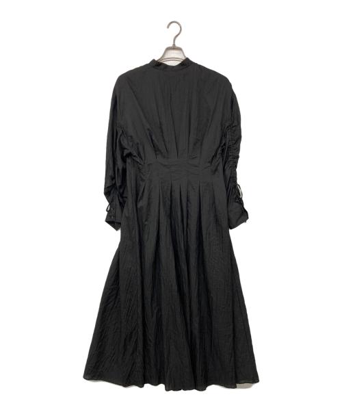 Rouge vif（ルージュヴィフ）Rouge vif (ルージュヴィフ) ブラウスワンピース ブラック サイズ:記載なしの古着・服飾アイテム