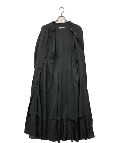 Rouge vif（ルージュヴィフ）Rouge vif (ルージュヴィフ) ブラウスワンピース ブラック サイズ:記載なしの古着・服飾アイテム