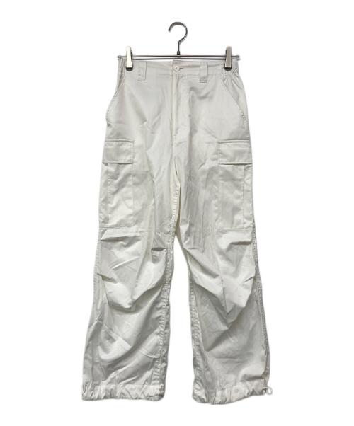 ASTRAET（アストラット）ASTRAET (アストラット) カーゴパンツ ホワイトの古着・服飾アイテム