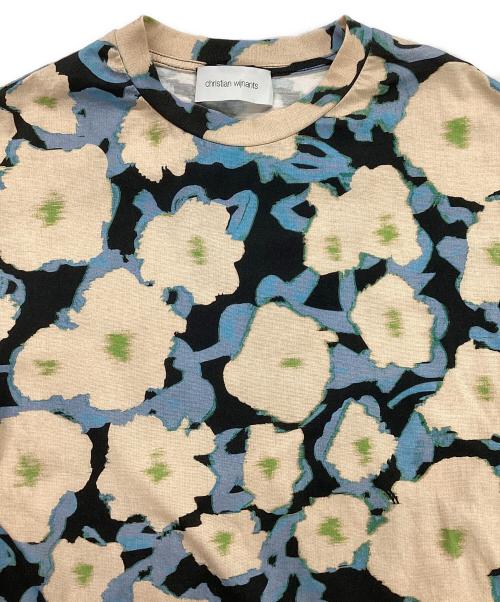 christian wijnants（クリスチャン ワイナンツ）christian wijnants (クリスチャン ワイナンツ) プリントTシャツ ベージュ サイズ:Sの古着・服飾アイテム