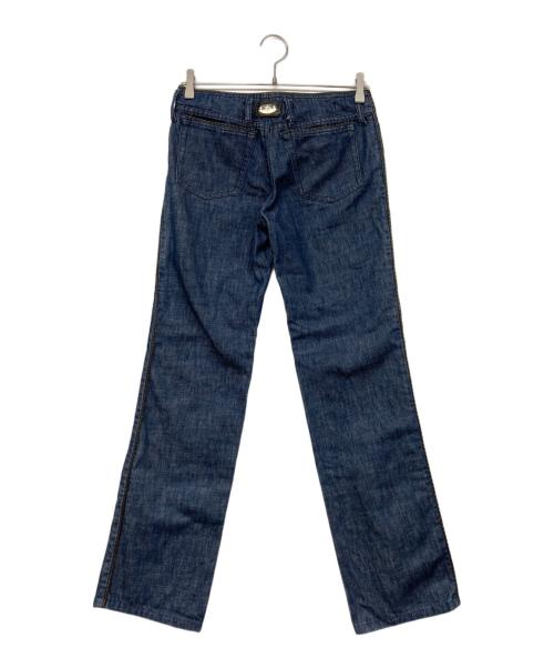 FENDI（フェンディ）FENDI (フェンディ) サイドシームデニムパンツ ブルー サイズ:38の古着・服飾アイテム