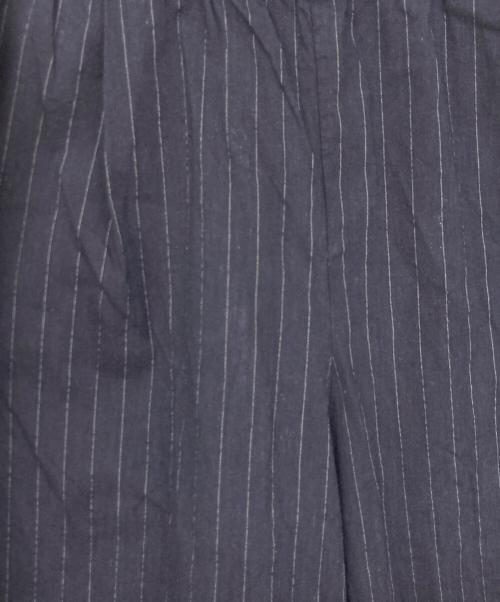 JOURNAL STANDARD（ジャーナルスタンダード）JOURNAL STANDARD (ジャーナルスタンダード) ウォッシャブルコットンリネンVISワイドパンツ ネイビー サイズ:36の古着・服飾アイテム