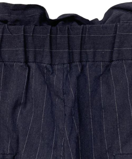 JOURNAL STANDARD（ジャーナルスタンダード）JOURNAL STANDARD (ジャーナルスタンダード) ウォッシャブルコットンリネンVISワイドパンツ ネイビー サイズ:36の古着・服飾アイテム