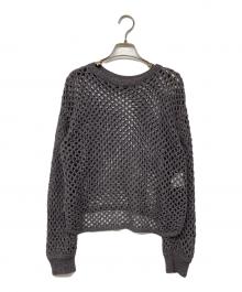 CADUNE（カデュネ）の古着「ローゲージニット」｜グレー