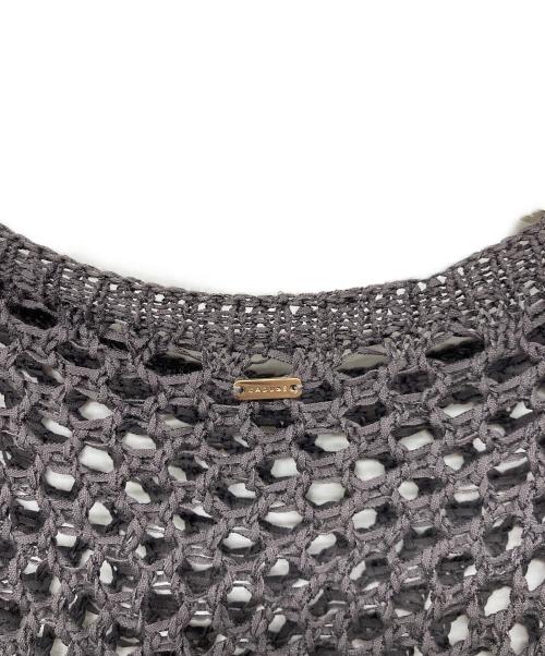 CADUNE（カデュネ）CADUNE (カデュネ) ローゲージニット グレー サイズ:38の古着・服飾アイテム