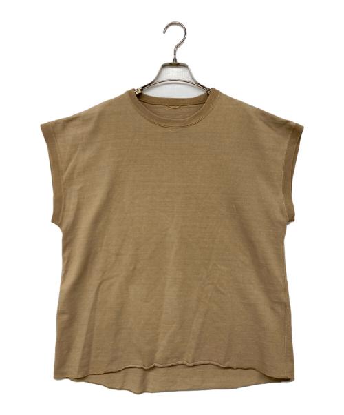 DEUXIEME CLASSE（ドゥーズィエム クラス）Deuxieme Classe (ドゥーズィエム クラス) Fine Tシャツ ブラウン サイズ:記載なしの古着・服飾アイテム