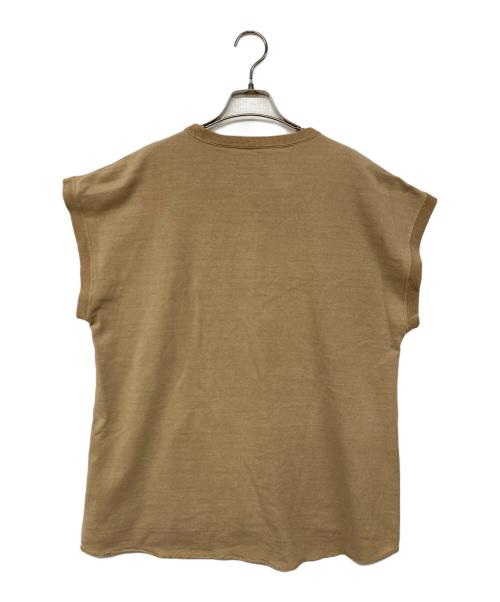 DEUXIEME CLASSE（ドゥーズィエム クラス）Deuxieme Classe (ドゥーズィエム クラス) Fine Tシャツ ブラウン サイズ:記載なしの古着・服飾アイテム