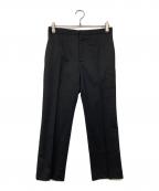 MUSE de Deuxieme Classeミューズ ドゥーズィエム クラス）の古着「テーパードパンツ」｜ブラック
