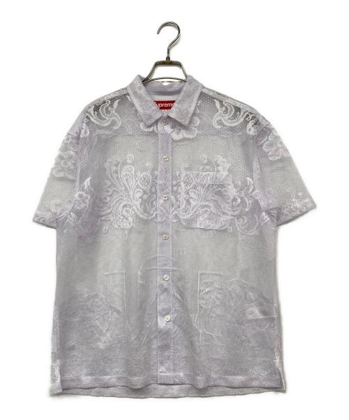 SUPREME（シュプリーム）SUPREME (シュプリーム) Last Supper Lace S/S Shirt/ラストサパーレース半袖シャツ ホワイト サイズ:Sの古着・服飾アイテム