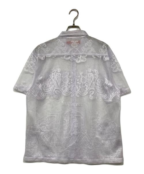 SUPREME（シュプリーム）SUPREME (シュプリーム) Last Supper Lace S/S Shirt/ラストサパーレース半袖シャツ ホワイト サイズ:Sの古着・服飾アイテム
